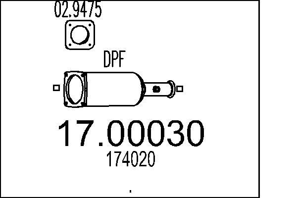MTS 17.00030: Tahmafilter