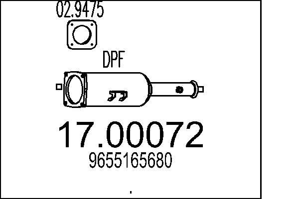 MTS 17.00072: Tahmafilter