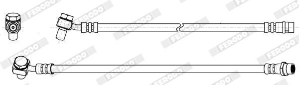 FERODO DDF1130C-1: Brzdový kotouč R: 240mm, větráno, nátěr