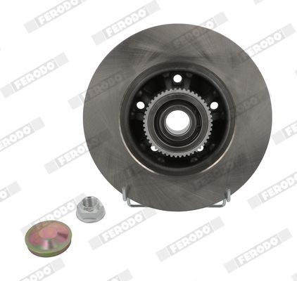 FERODO DDF1623-1: Piduriketas Ø: 280mm, täis, Ø: 280mm, õlitatud, koos ABS-andurirõngaga, koos rattalaagriga PREMIER
