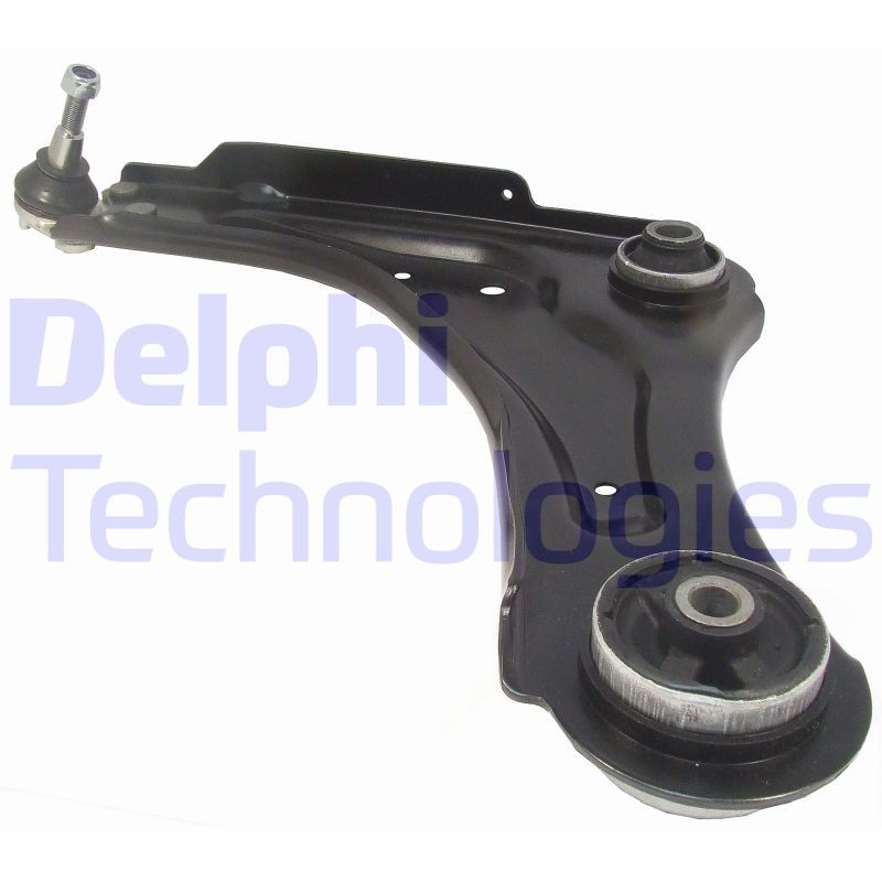 DELPHI TC2550: Ψαλίδι, ανάρτηση τροχών Μπροστινός άξονας αριστερά, κάτω, Ατσάλινη λαμαρίνα, με ακρόμπαρο