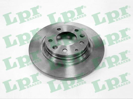 LPR O1007V: Brzdový kotouč R: 256mm, vnitřně větráno, R: 256mm