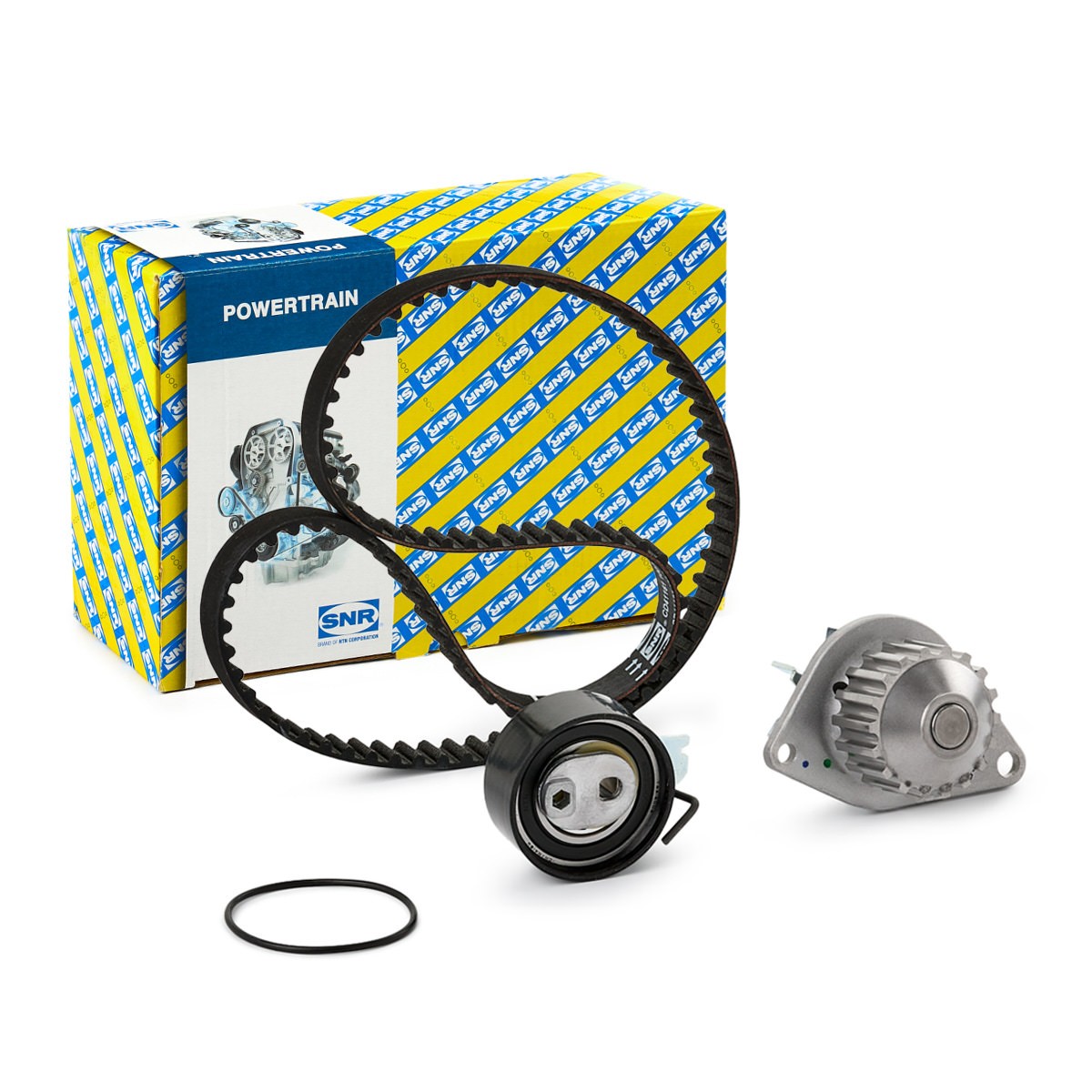 SNR KDP459.340: Kit cinghia distribuzione, pompa acqua N° denti: 100