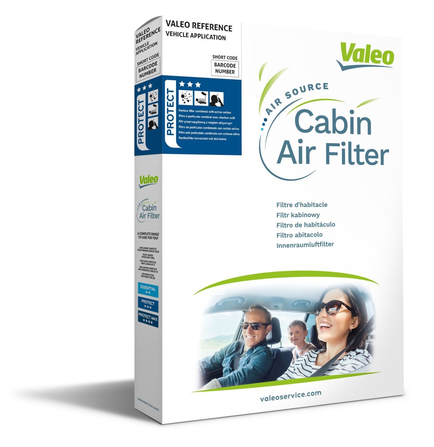 VALEO 715730: Filter, salongiõhk Aktiivsöefilter, CLIMFILTER PROTECT