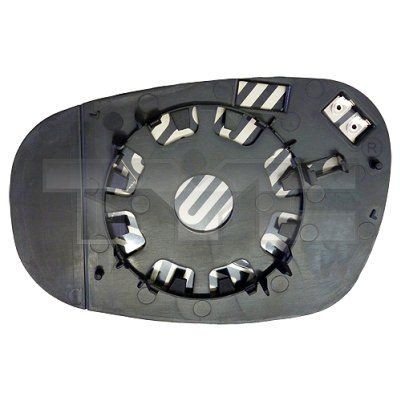 TYC 303-0100-1: Vetro specchio, specchio esterno Sx