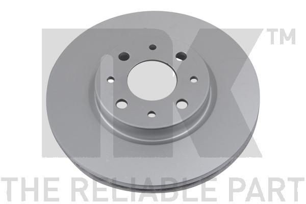 NK 319921: Piduriketas Ø: 257mm, õhutusega, Ø: 257mm, kaetud
