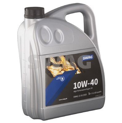 SWAG 15 93 2933: Olej silnikowy 5l, 10W-40