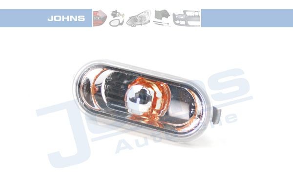 JOHNS 95 27 21-1: Semnalizator pe ambele parti, instalare laterală, transparent, fara suport bec