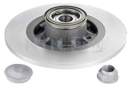 SNR KF155.121U: Piduriketas Ø: 274mm, täis, Ø: 274mm, koos kummlaagriga, koos laagriga
