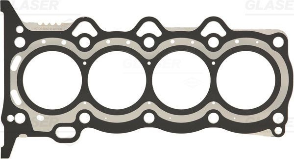 GLASER H11827-10: Blīve, Motora bloka galva 1mm