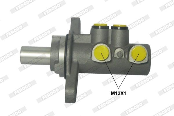 FERODO DDF274-1: Piduriketas Ø: 252mm, täis