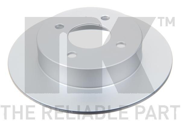 NK 312253: Bremseskive Ø: 240mm, fuldstændigt, Ø: 240mm, coatet