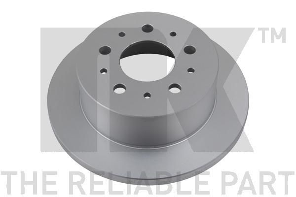 NK 313731: Disco de freno Ø: 280mm, macizo, Ø: 280mm, revestido