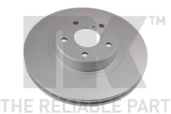 NK 314406: Disco de freno Ø: 277mm, ventilado, Ø: 277mm, revestido