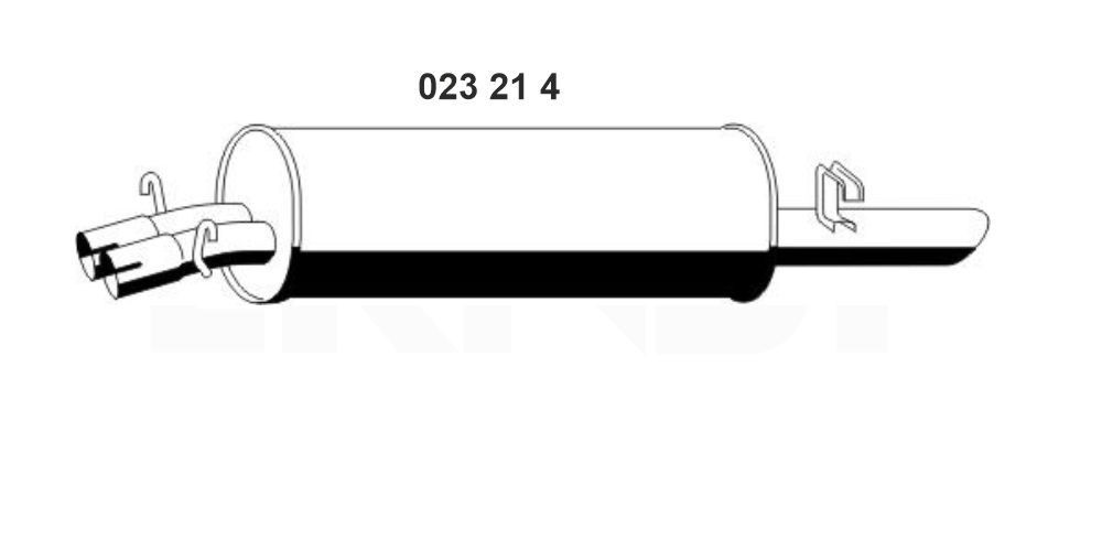 ERNST 023214: Lõppsummuti 940mm