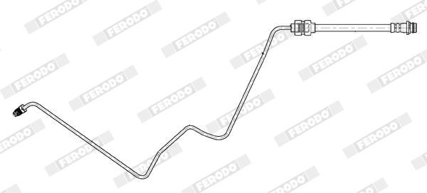 FERODO DDF1058-1: Bremseskive Ø: 240mm, fuldstændigt