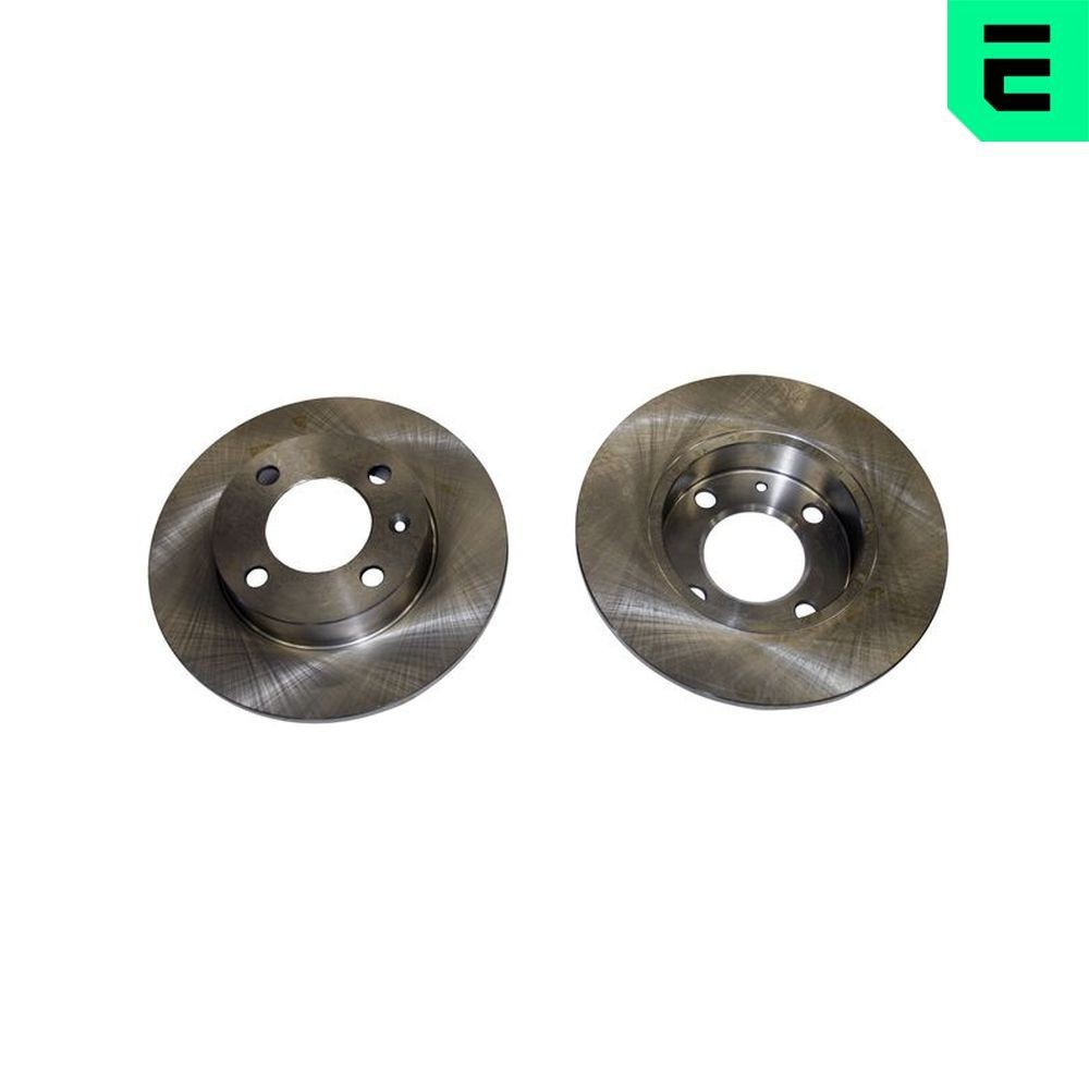 OPTIMAL BS-4265: Bremseskive bagaksel, Ø: 232mm, fuldstændigt, Ø: 232mm
