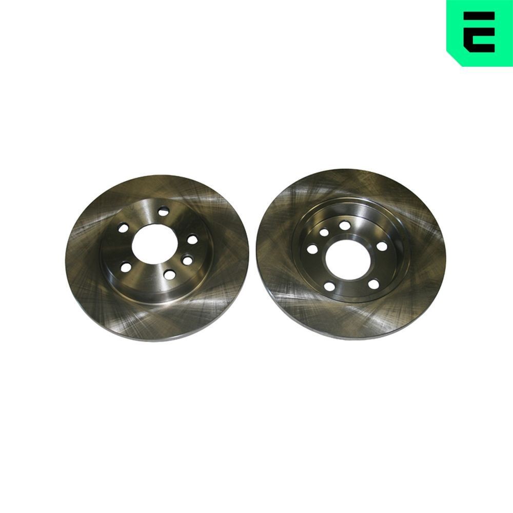 OPTIMAL BS-5580: Stabdžių diskas galinė ašis, Ø: 280mm, visiškai, Ø: 280mm