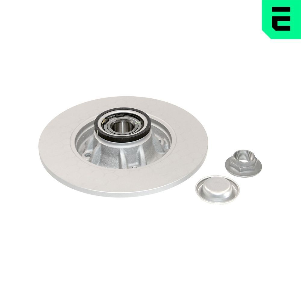 OPTIMAL 602745BS1: Piduriketas Ø: 249mm, täis, Ø: 249mm, kaetud, koos integreeritud rattalaagriga, koos integreeritud ABS-anduriga