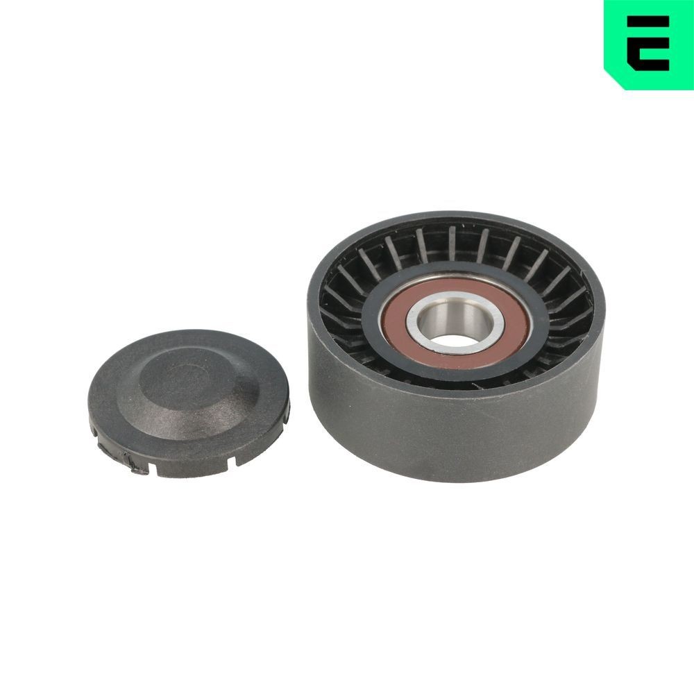 OPTIMAL 0-N2093S: Įtempiklio skriemulys, V formos rumbuotas diržas Ø: 70mm, Ø: 70mm, be laikiklio