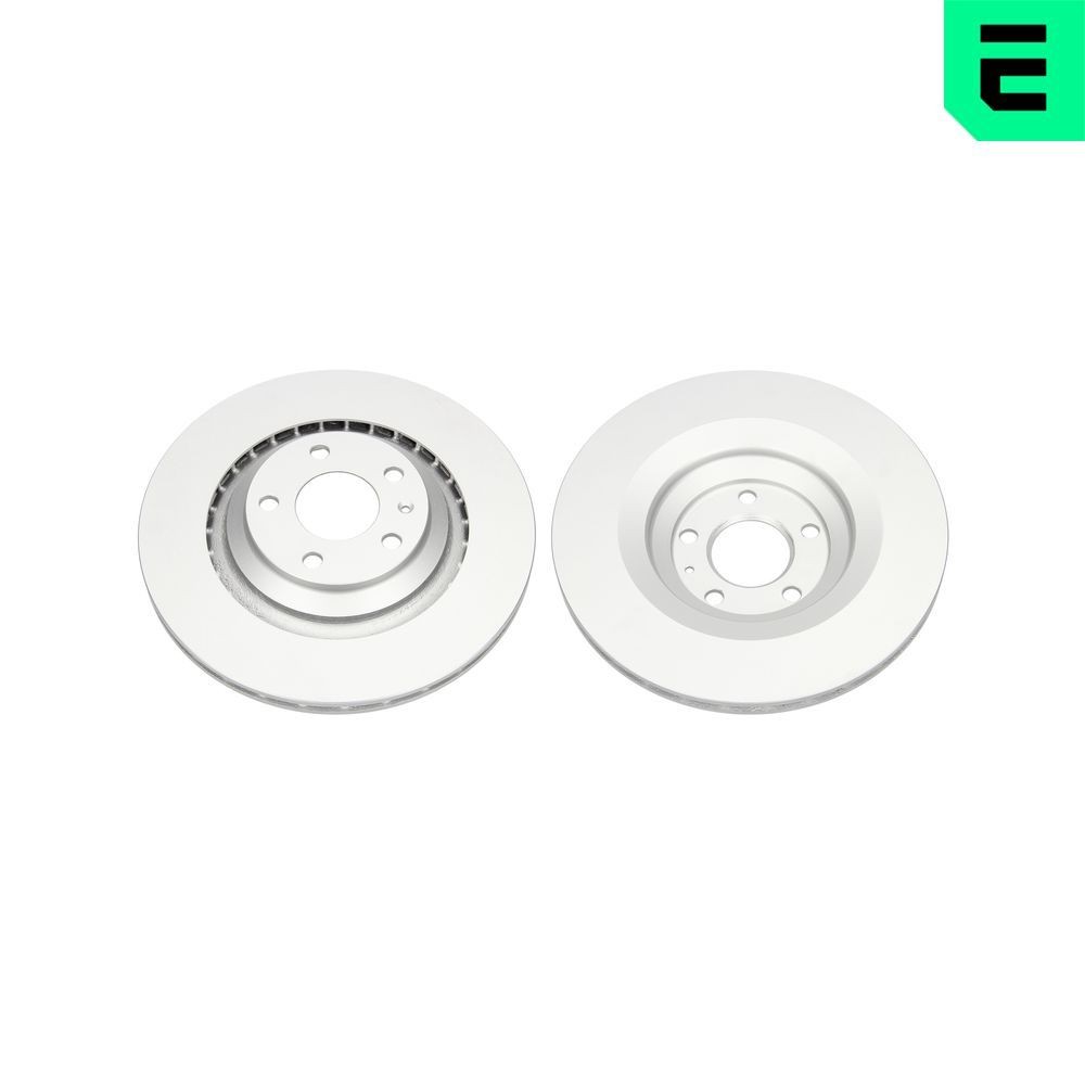 OPTIMAL BS-7544C: Brzdový kotouč Zadní náprava, R: 330mm, větráno, R: 330mm, nátěr, se šrouby
