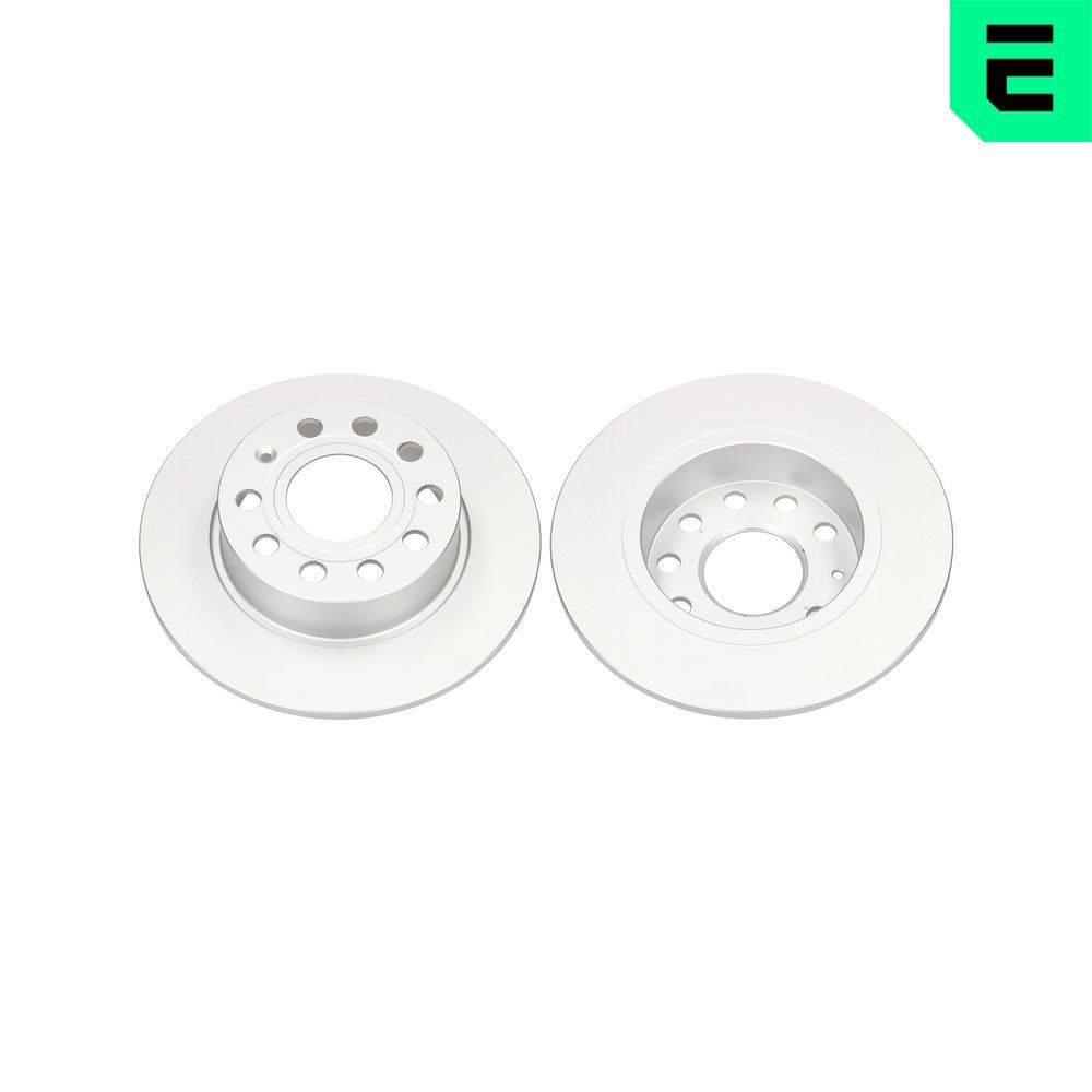 OPTIMAL BS-8018C: Piduriketas Tagasild, Ø: 253mm, täis, Ø: 253mm, kaetud, koos kruvidega