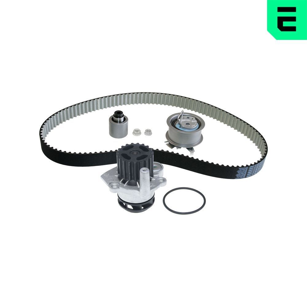 OPTIMAL SK-1372AQ1: Pompă apă + kit distribuție dinti: 120, Latime: 30mm, cu pompa apa