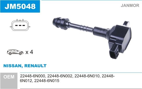 JANMOR JM5048: Süütepool