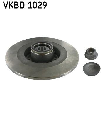 SKF VKBD 1029: Piduriketas Ø: 290mm, täis, Ø: 290mm, koos integreeritud magnetilise anduriga