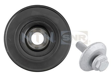 SNR DPF359.16K1: Poulie damper (vilebrequin) avec support en caoutchouc