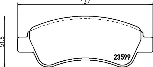 TEXTAR 2359901: Bremseklodser med bremsecaliperskruer