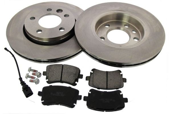 MAPCO 47780: Kit de discos de freno y pastillas Eje trasero, Ø: 294mm, ventilado