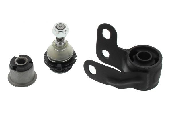 MAPCO 53231: Kit de réparation, suspension de roue Essieu avant gauche, inférieur, avec rotule de suspension, avec support en caoutchouc