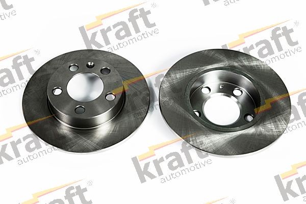 KRAFT 6050180: Bremseskive Ø: 232mm, fuldstændigt, Ø: 230,0mm
