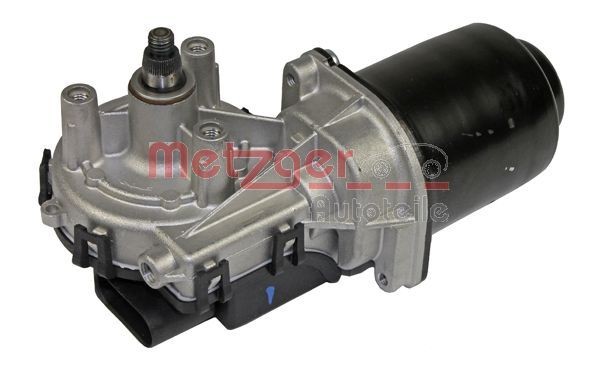 METZGER 2190605: Vindrutetorkarmotor 12V, Fram, OE-part