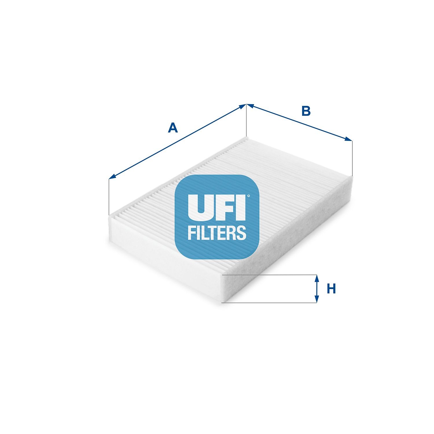 UFI 53.223.00: Filtrs, Salona telpas gaiss Daļiņu filtrs
