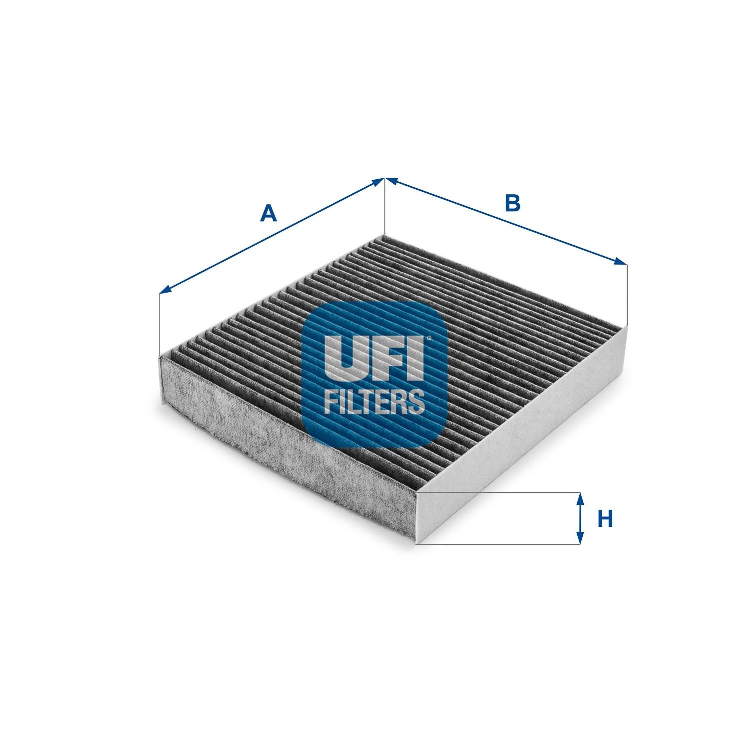 UFI 54.227.00: Filtru, aer habitaclu Filtru carbon activ