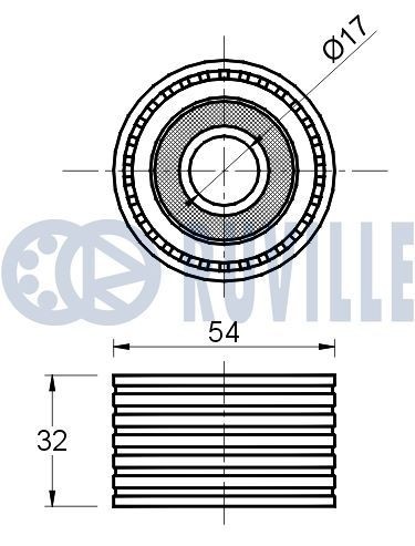 RUVILLE 915213: Шарнири 15,4mm