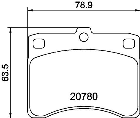 MINTEX MDB1429: Piduriklotsid