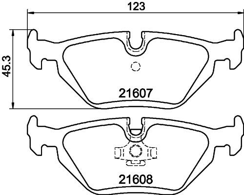 MINTEX MDB1572: Piduriklotsid