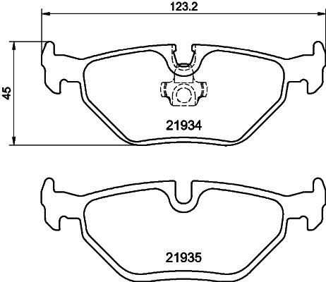 MINTEX MDB1888: Piduriklotsid
