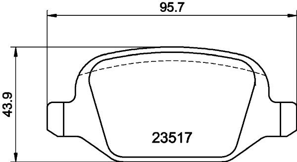 MINTEX MDB2051: Piduriklotsid koos lisadega, koos pidurisadula kruvidega