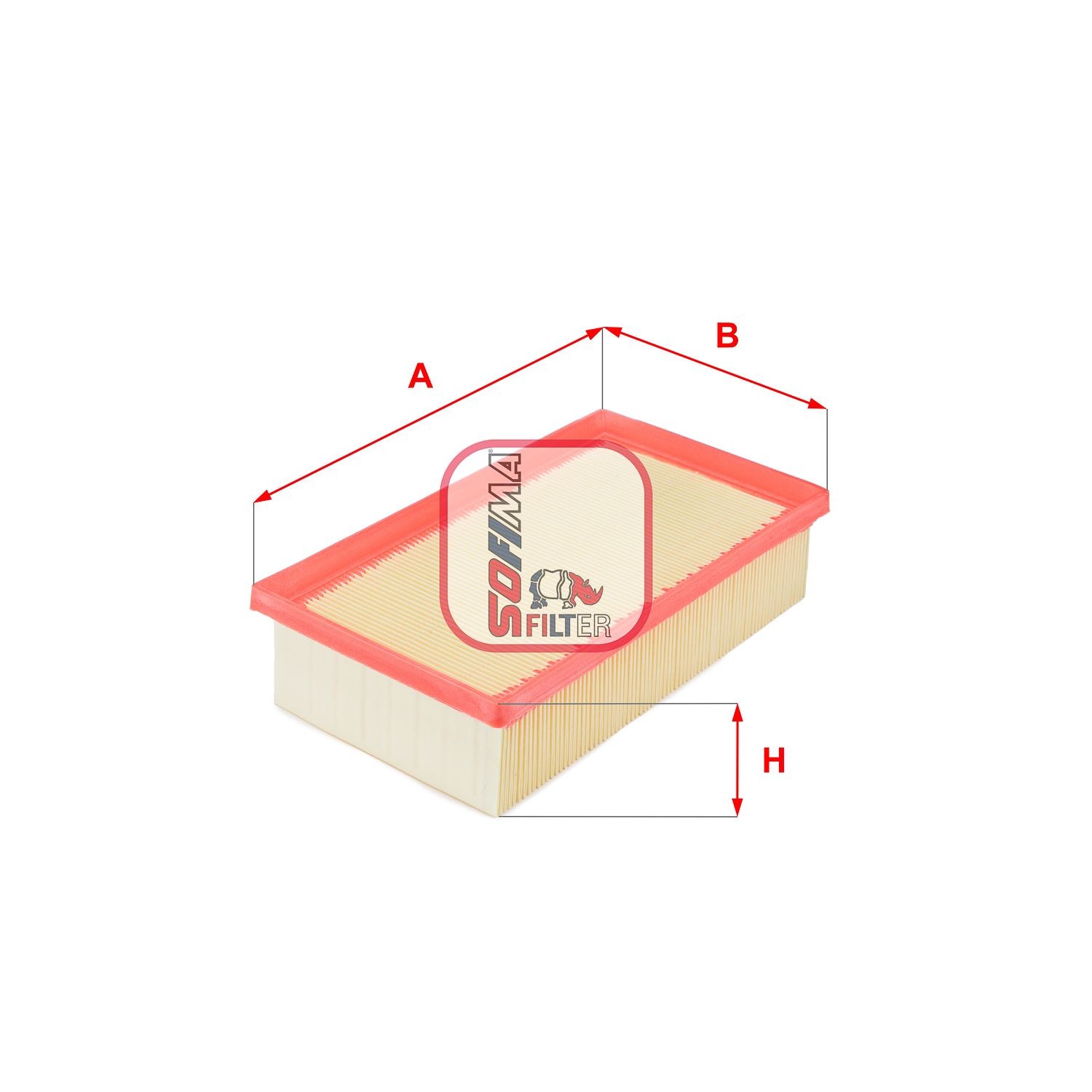 SOFIMA S 0412 A: Filtro aria