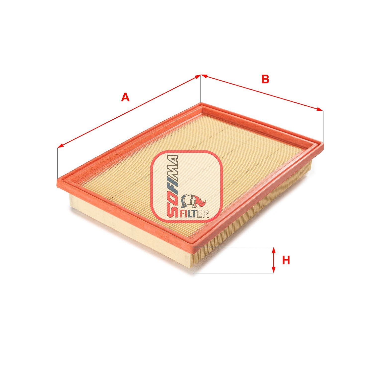 SOFIMA S 0502 A: Gaisa filtrs