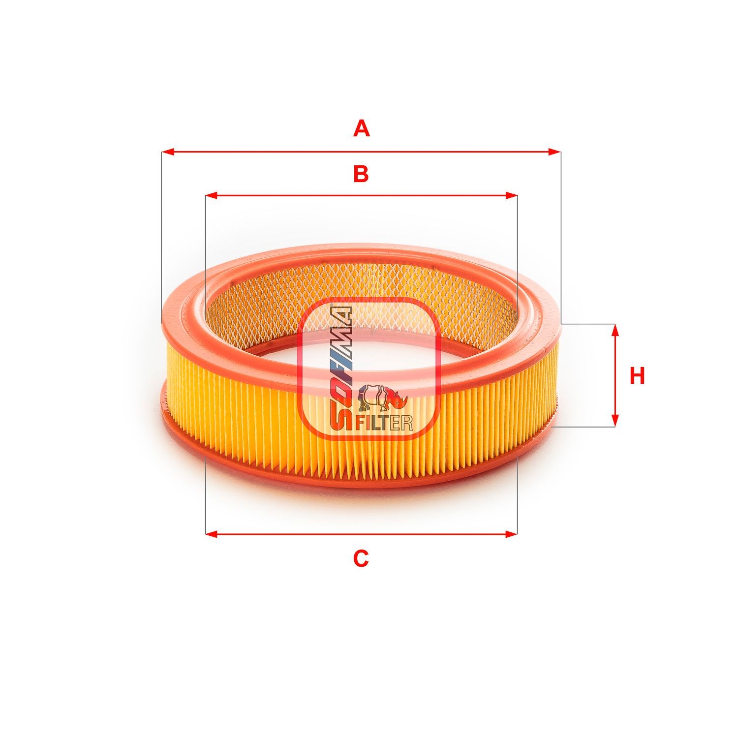 SOFIMA S 0660 A: Filtro de aire