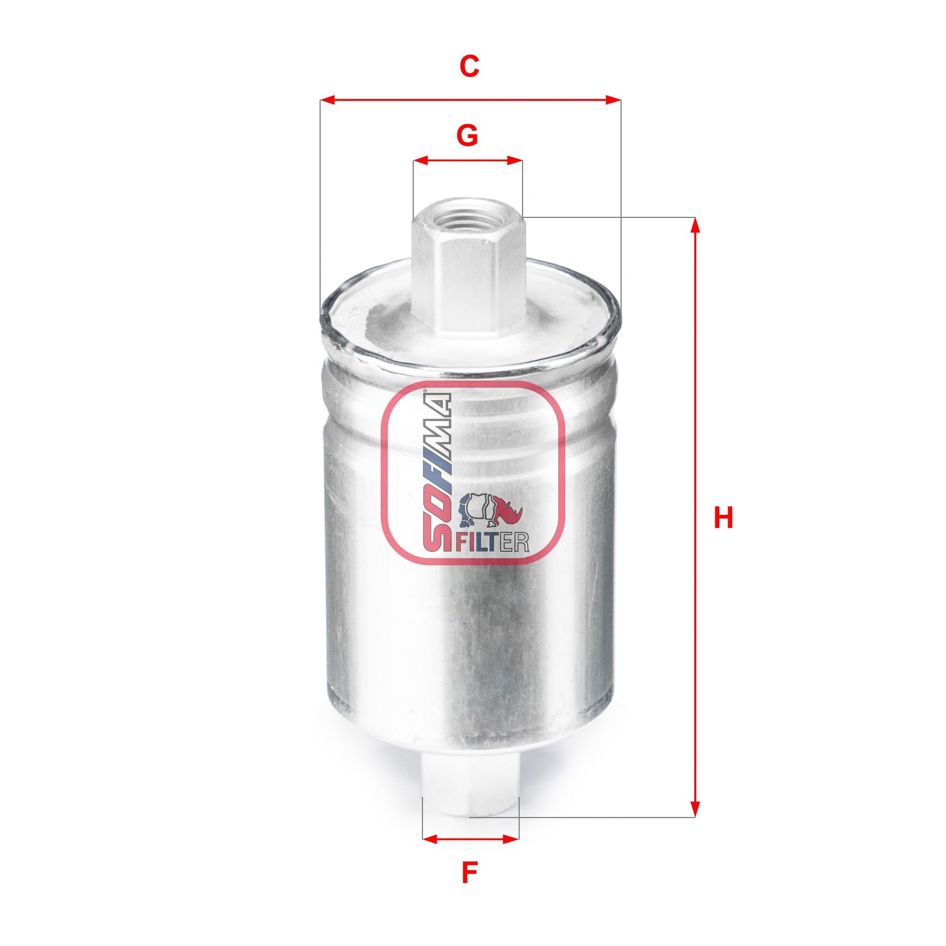 SOFIMA S 1750 B: Degvielas filtrs