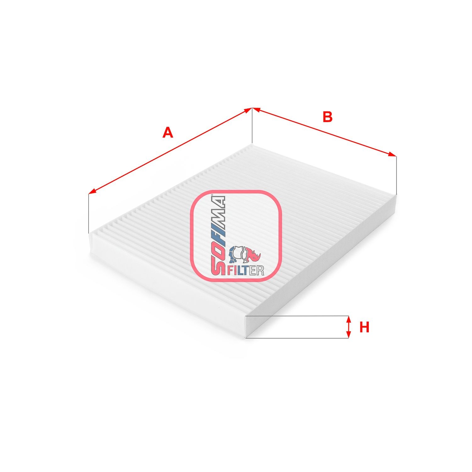 SOFIMA S 3006 C: Filtrs, Salona telpas gaiss Daļiņu filtrs