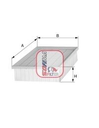 SOFIMA S 3045 A: Gaisa filtrs
