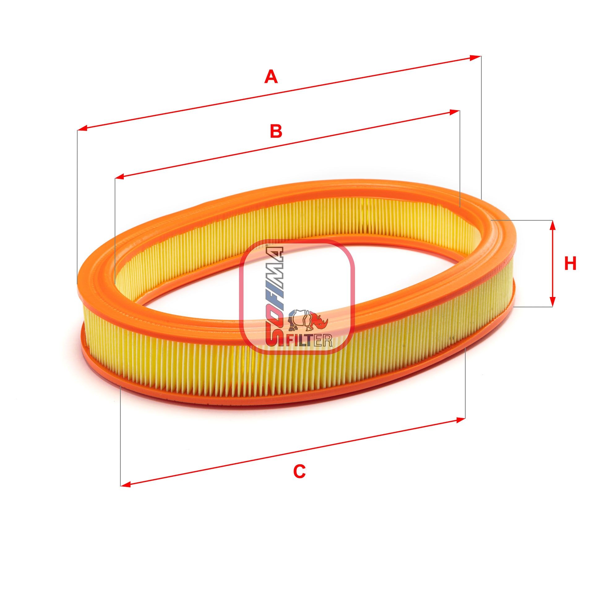 SOFIMA S 3230 A: Gaisa filtrs