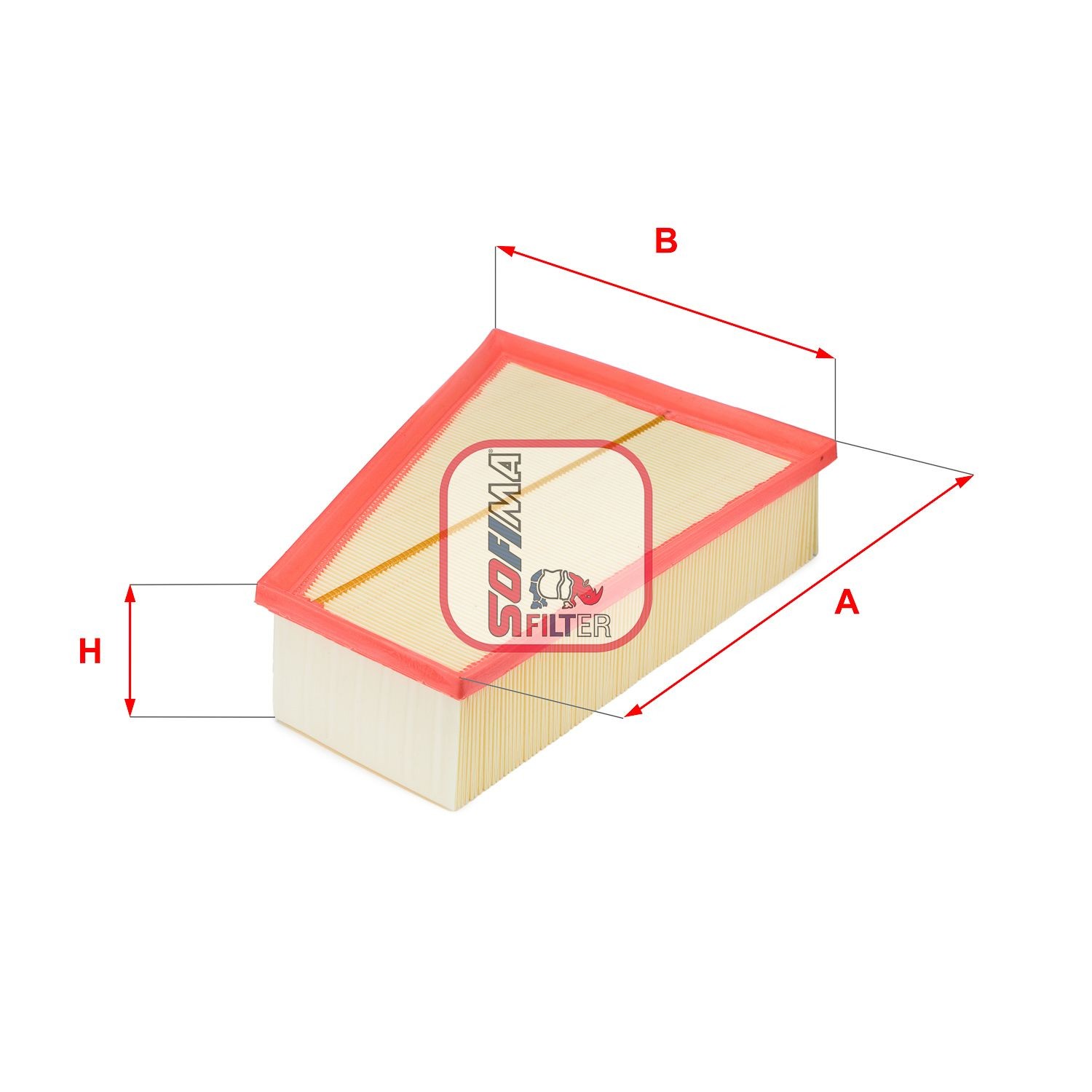 SOFIMA S 3331 A: Oro filtras